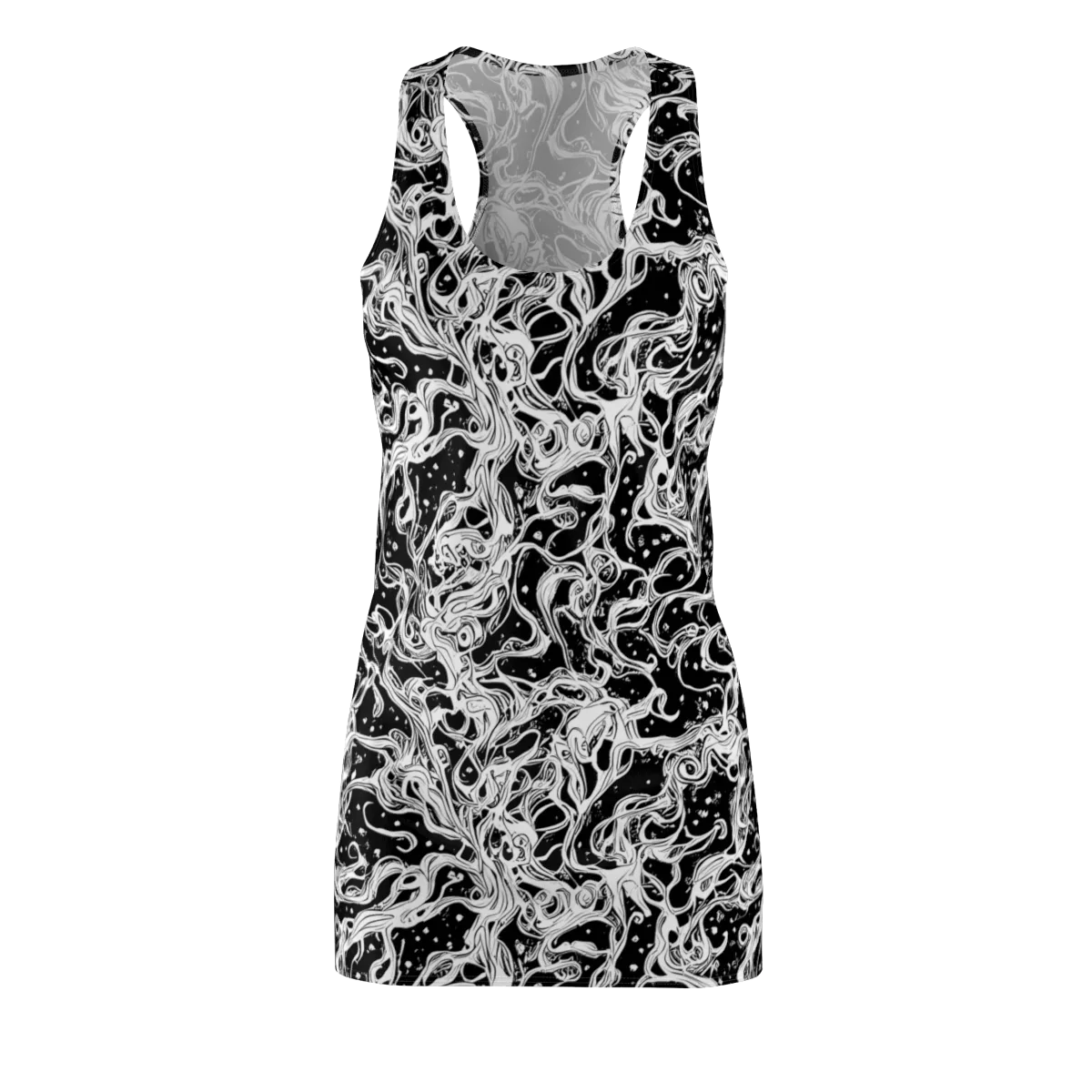 Sonic Smoke on Racerback Dress — Front