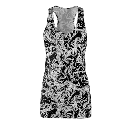 Sonic Smoke on a Racerback Dress