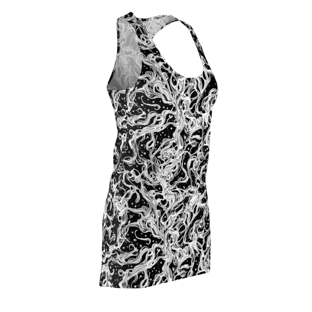 Sonic Smoke on Racerback Dress — Front Side