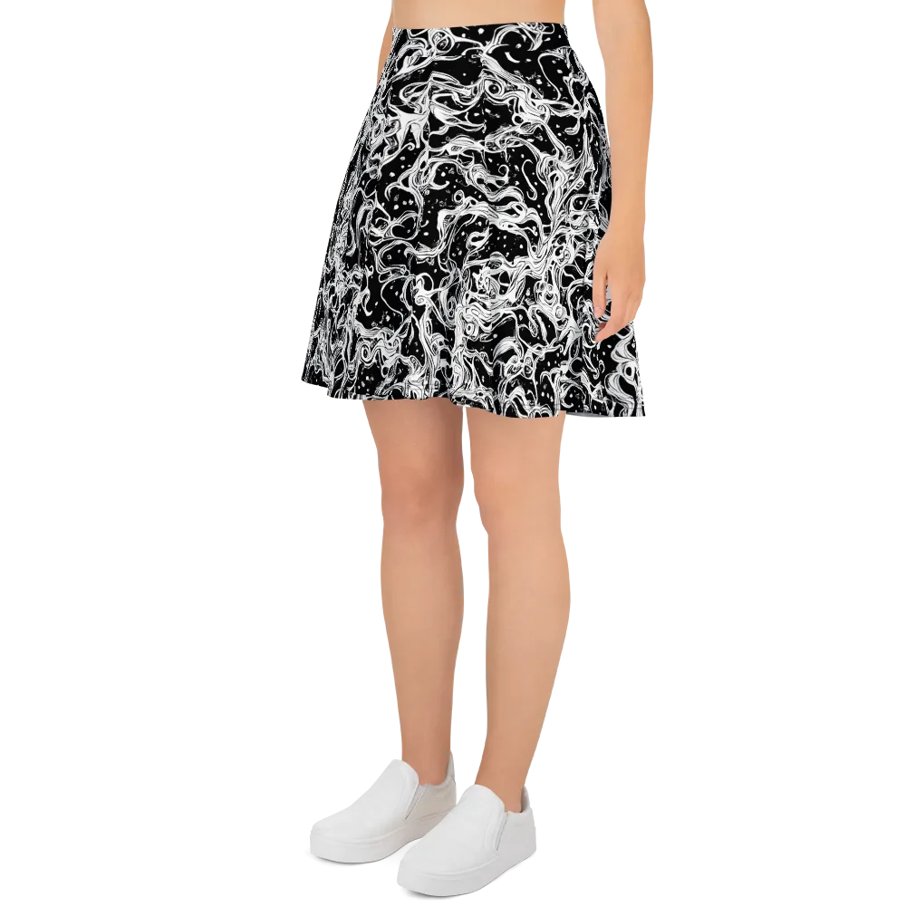 Sonic Smoke on Skater Skirt — Left