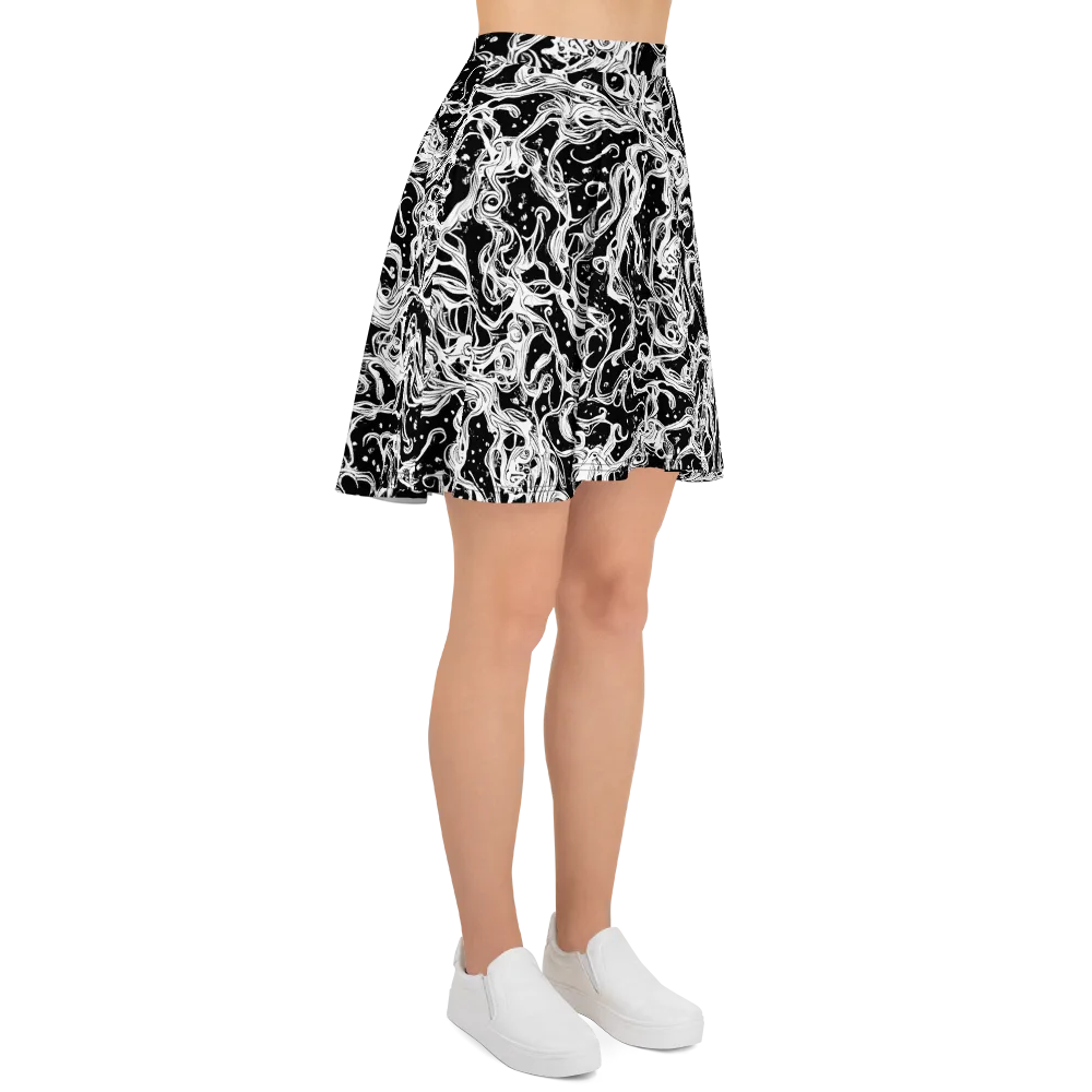Sonic Smoke on Skater Skirt — Right
