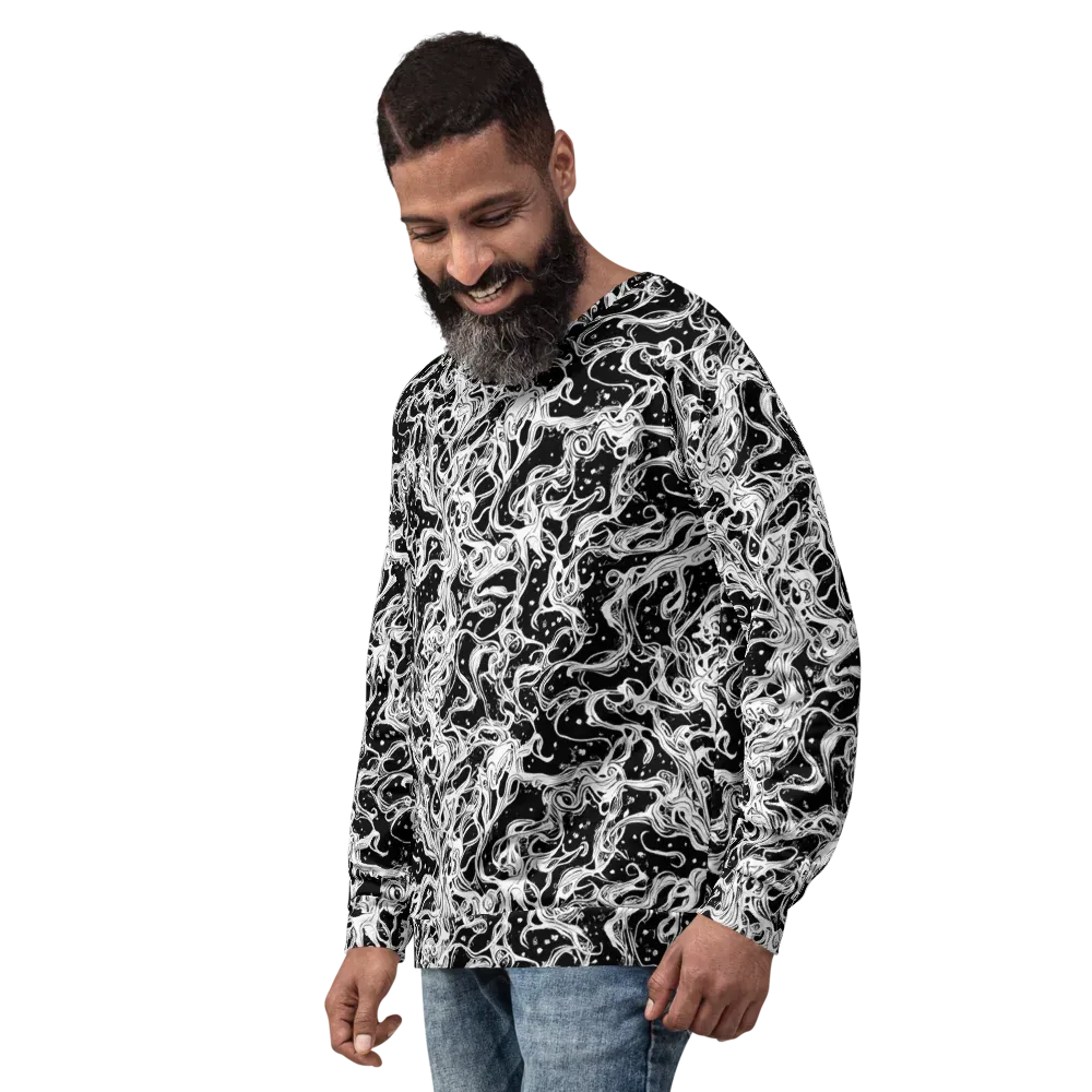Sonic Smoke on Sweatshirt — Left Front