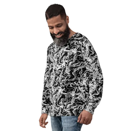 Sonic Smoke on a Sweatshirt