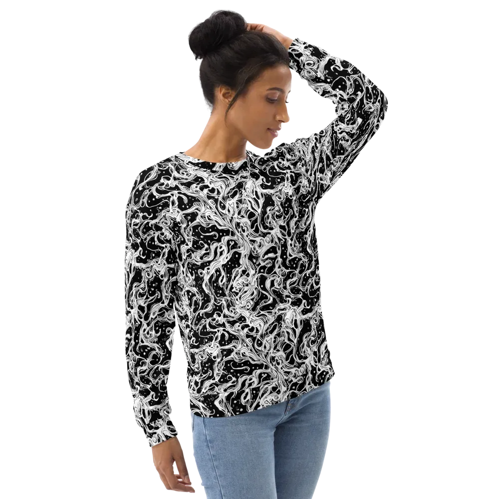 Sonic Smoke on Sweatshirt — Right Front