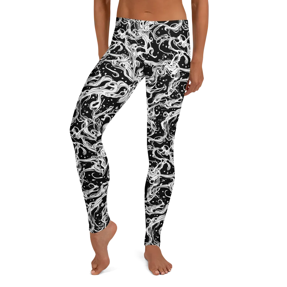Sonic Smoke on Leggings — Front