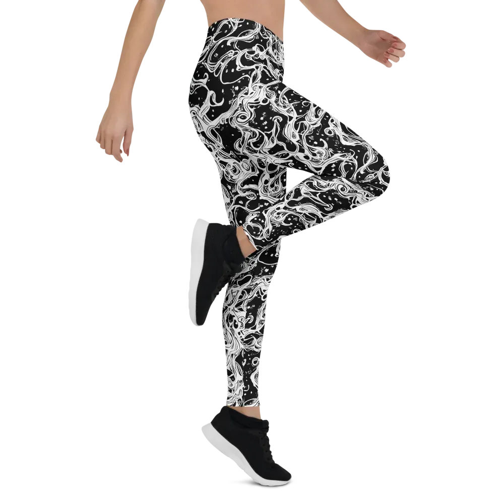 Sonic Smoke on Leggings — Right