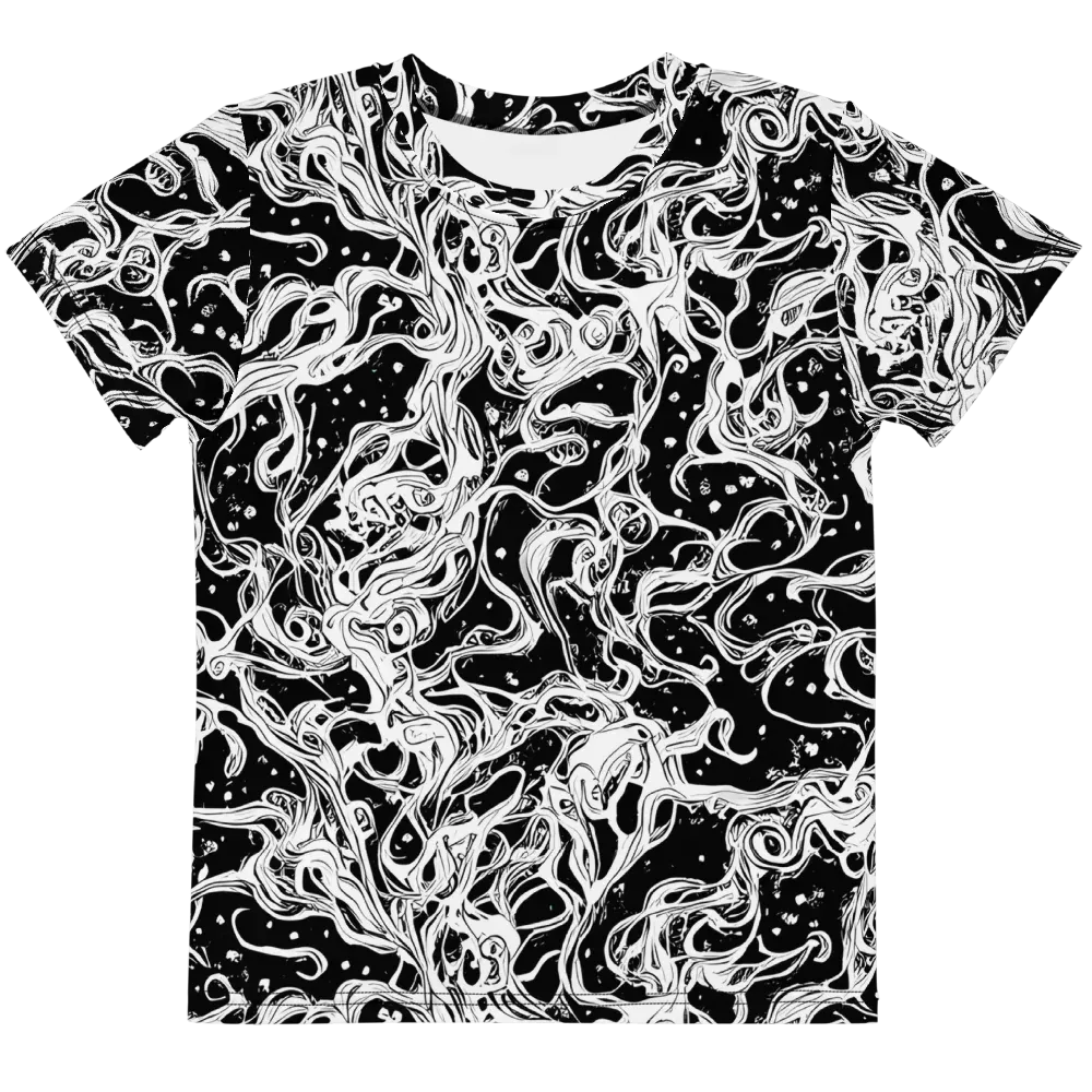 Sonic Smoke on Kids Crew Neck T-Shirt — Front