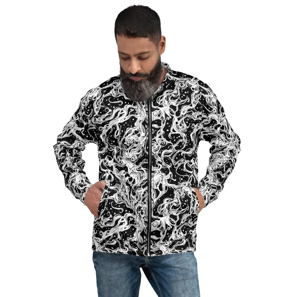 Sonic Smoke on Bomber Jacket — Front