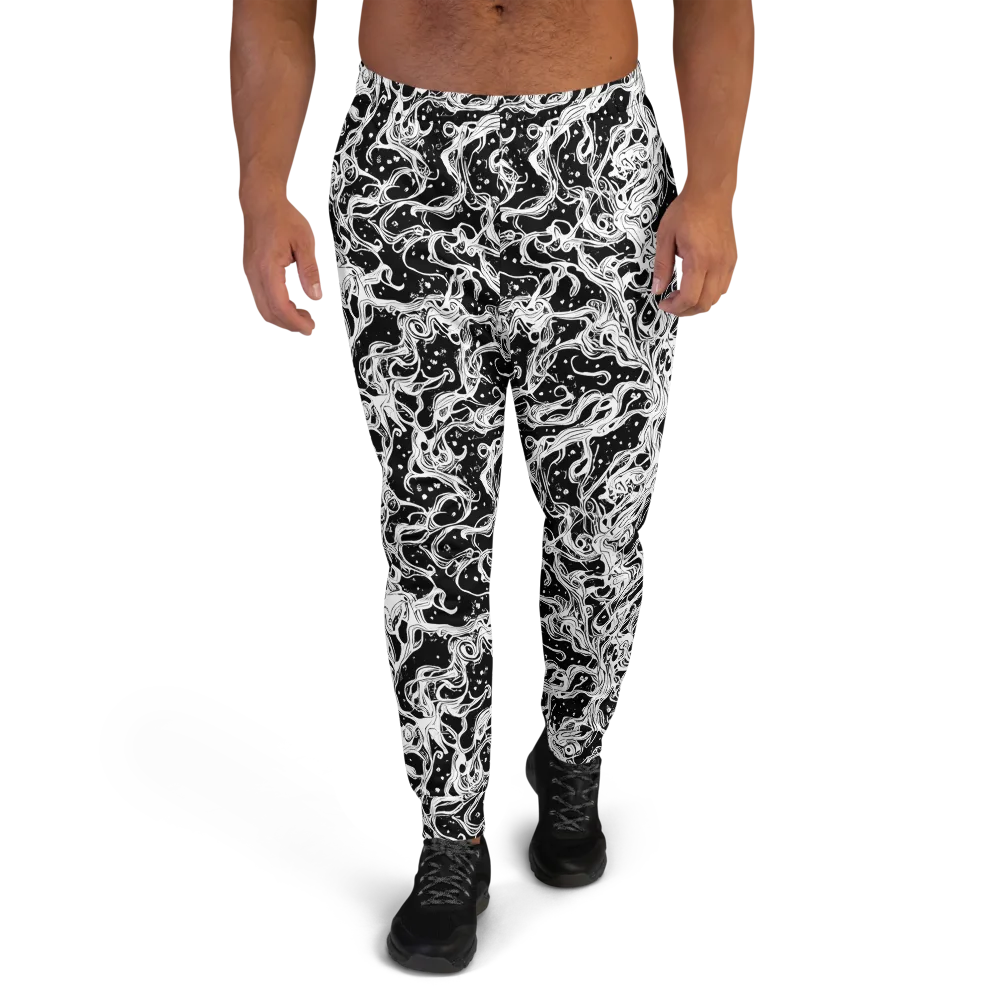 Sonic Smoke on Men's Joggers — Front