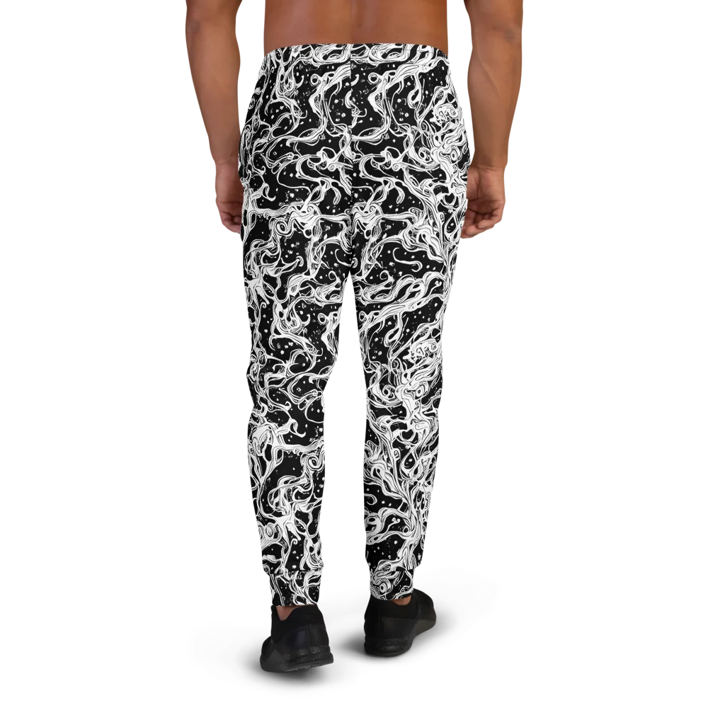 Sonic Smoke on Men's Joggers — Back