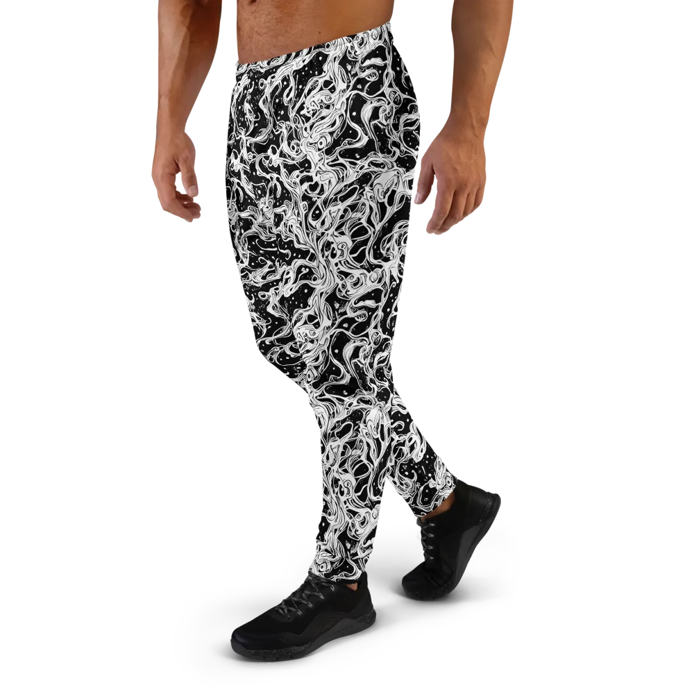 Sonic Smoke on Men's Joggers — Left