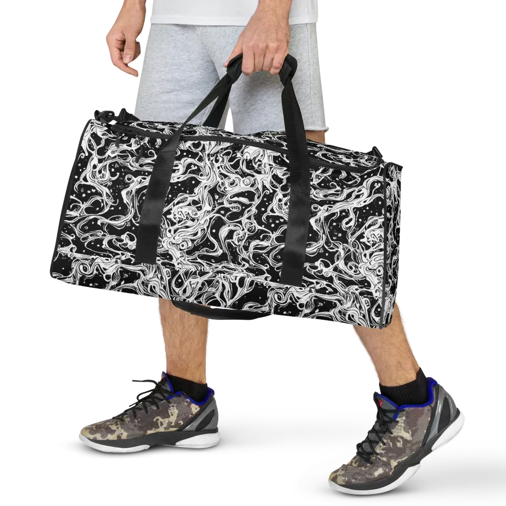 Sonic Smoke on Duffle Bag — Front