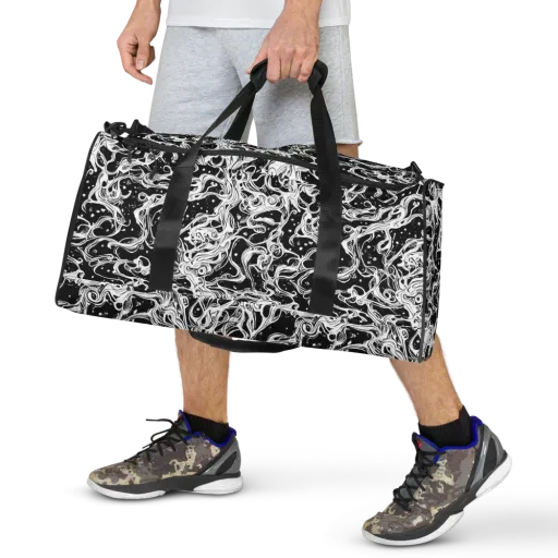 Sonic Smoke on a Duffle Bag