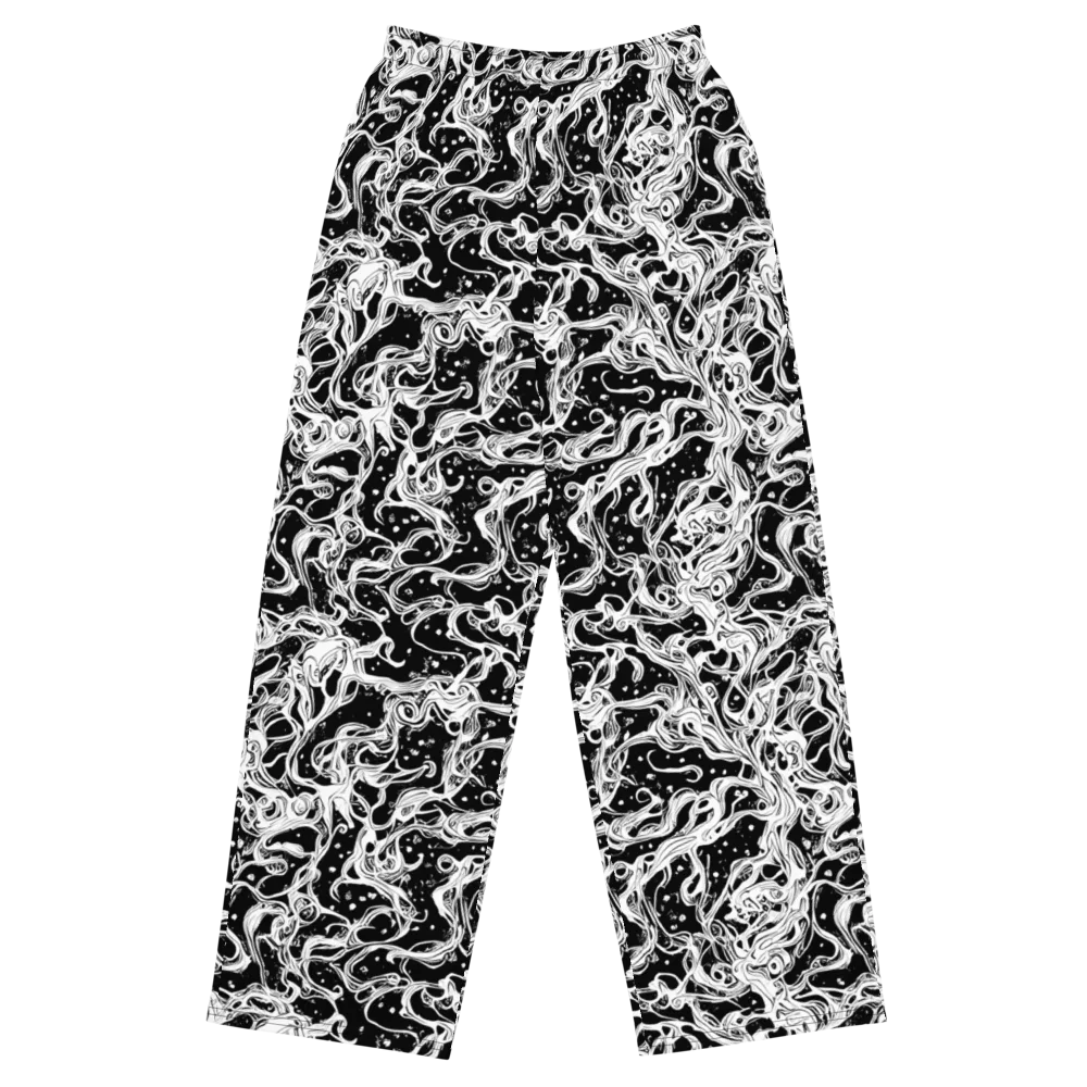Sonic Smoke on Wide-Leg Pants — Front