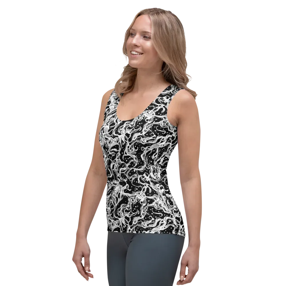 Sonic Smoke on Women's Tank Top — Left Front