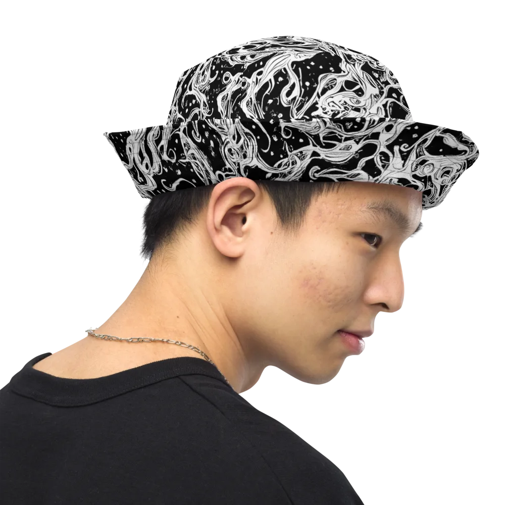Sonic Smoke on Reversible Bucket Hat — Right Outside