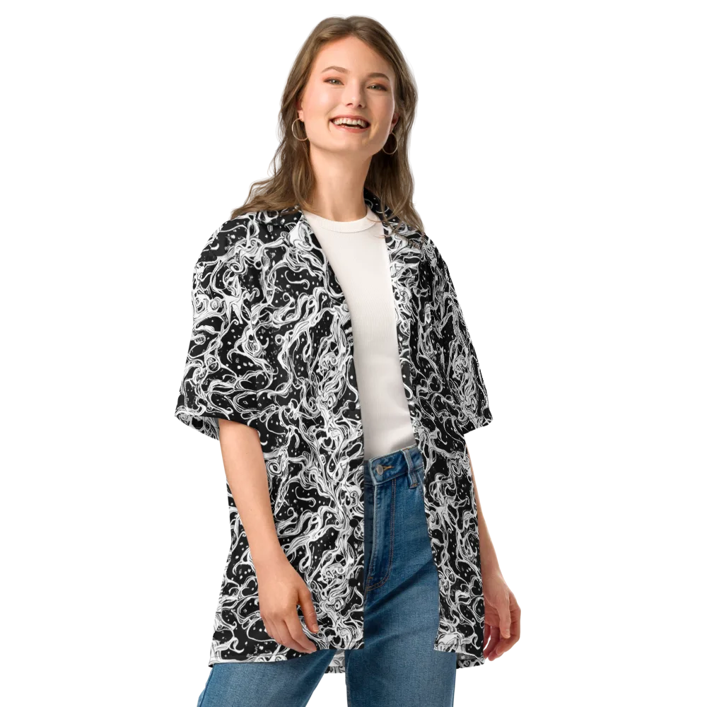 Sonic Smoke on Button Shirt — Front