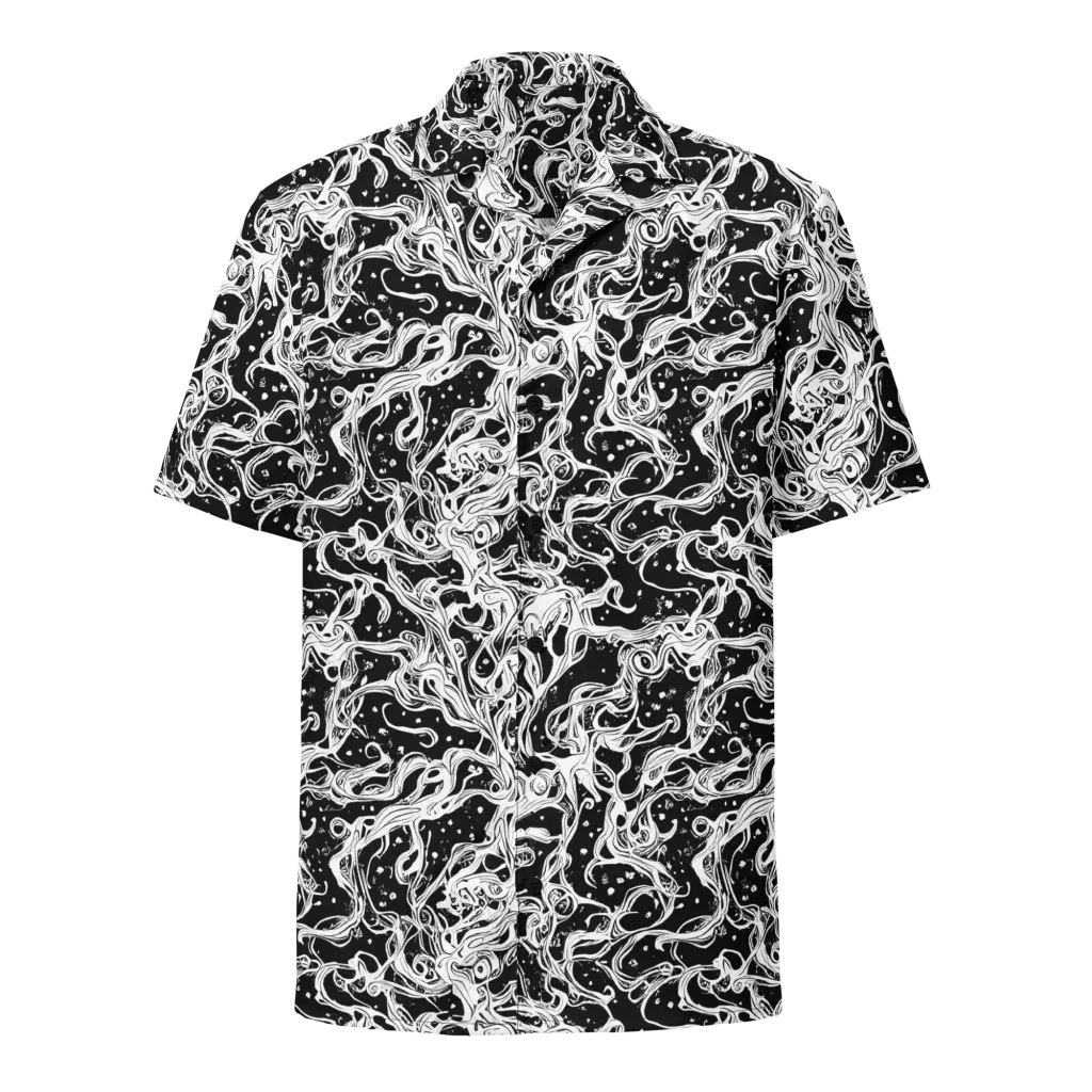 Sonic Smoke on Button Shirt — Front