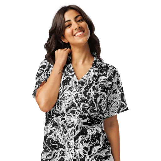Sonic Smoke on a Women's Short Sleeve Pajama Top