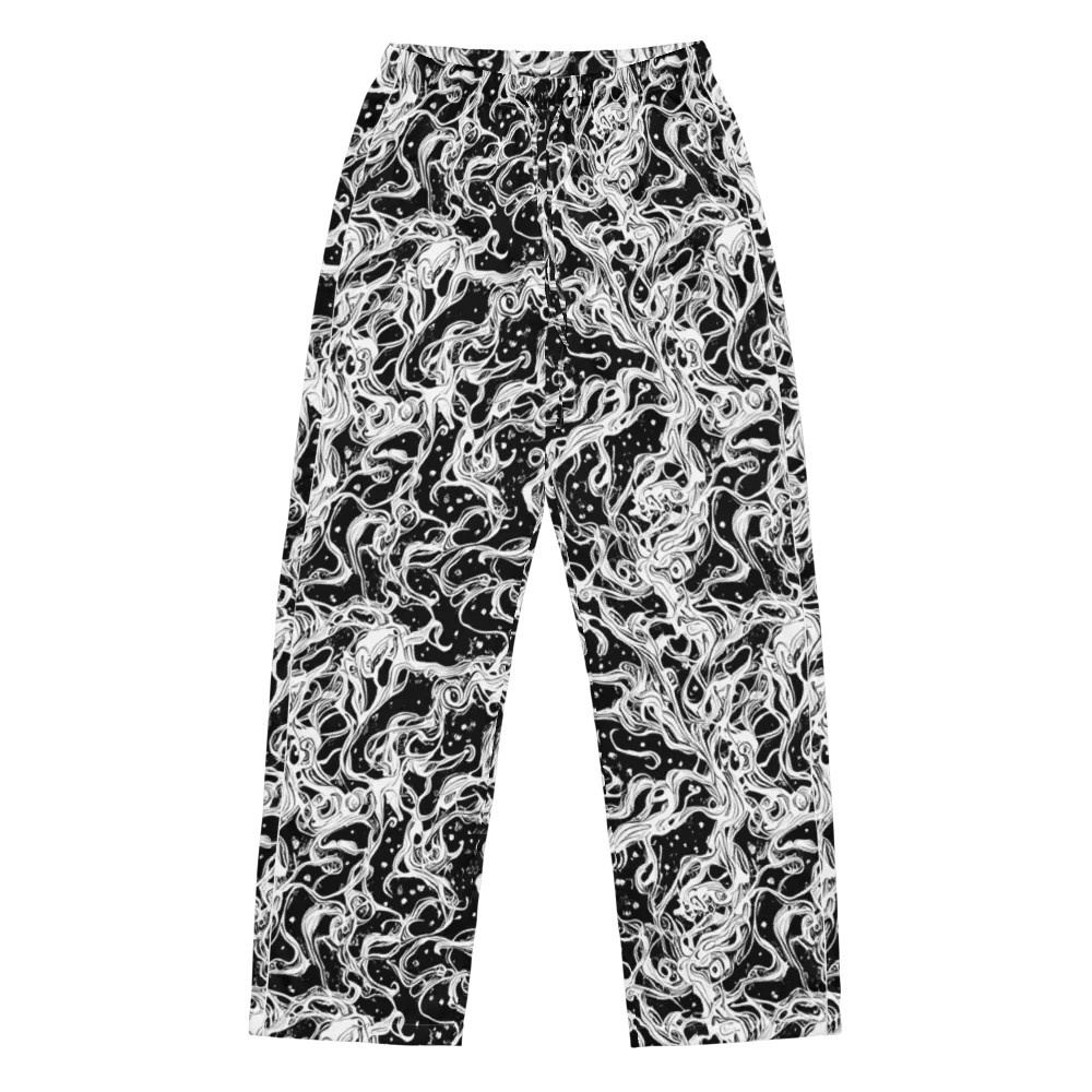 Sonic Smoke on Women's Pajama Pants — Front