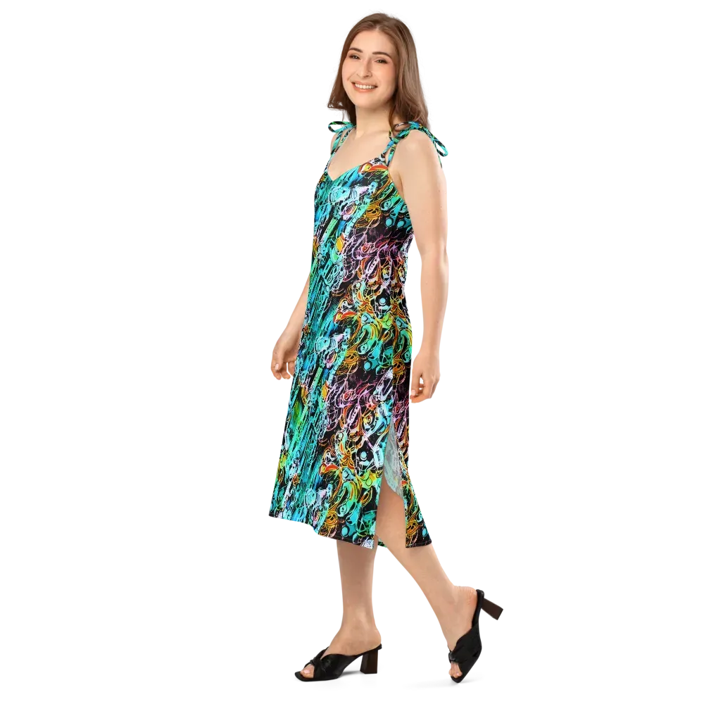 Color After Dark on Slip Dress — Left Front
