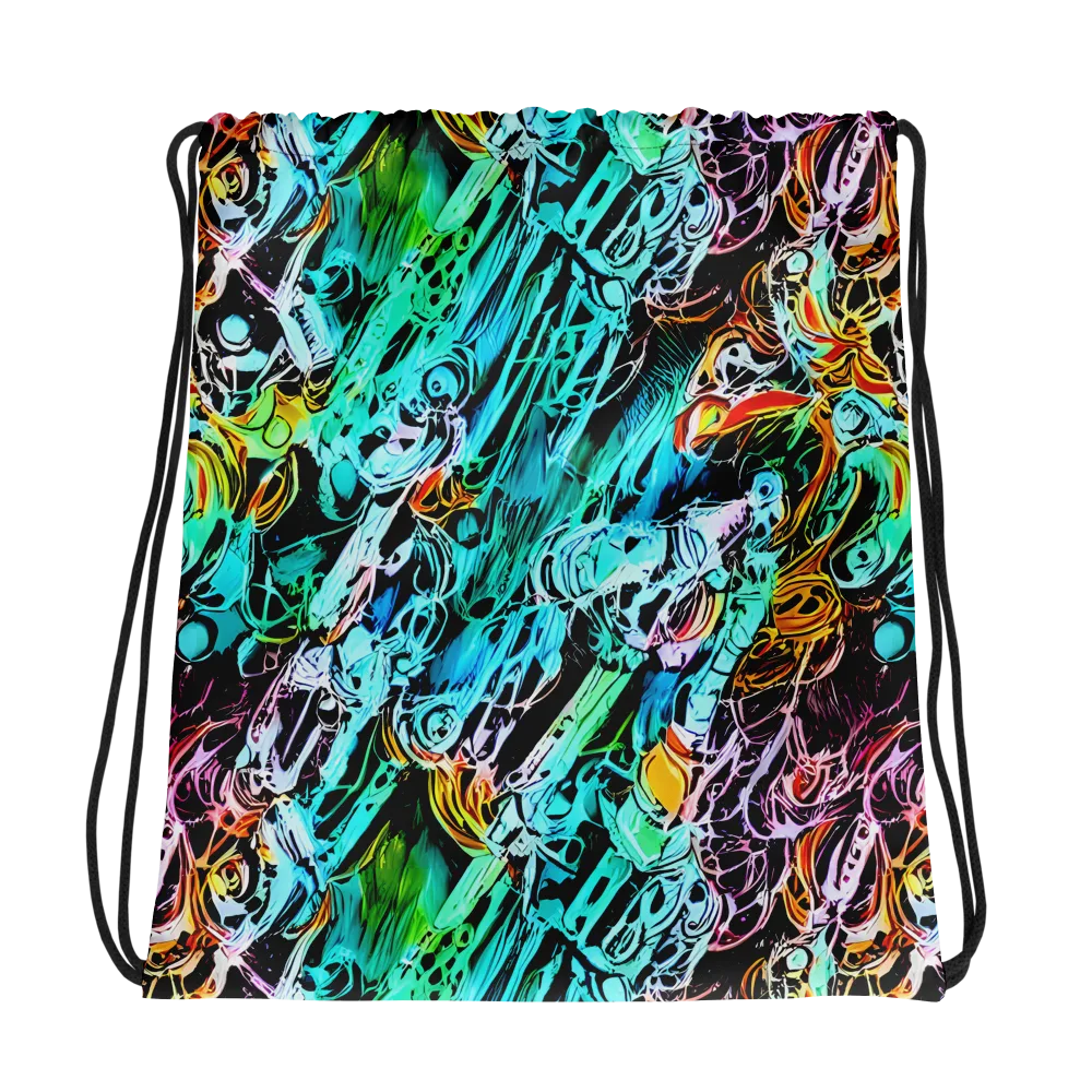 Color After Dark on Drawstring Bag — Photo