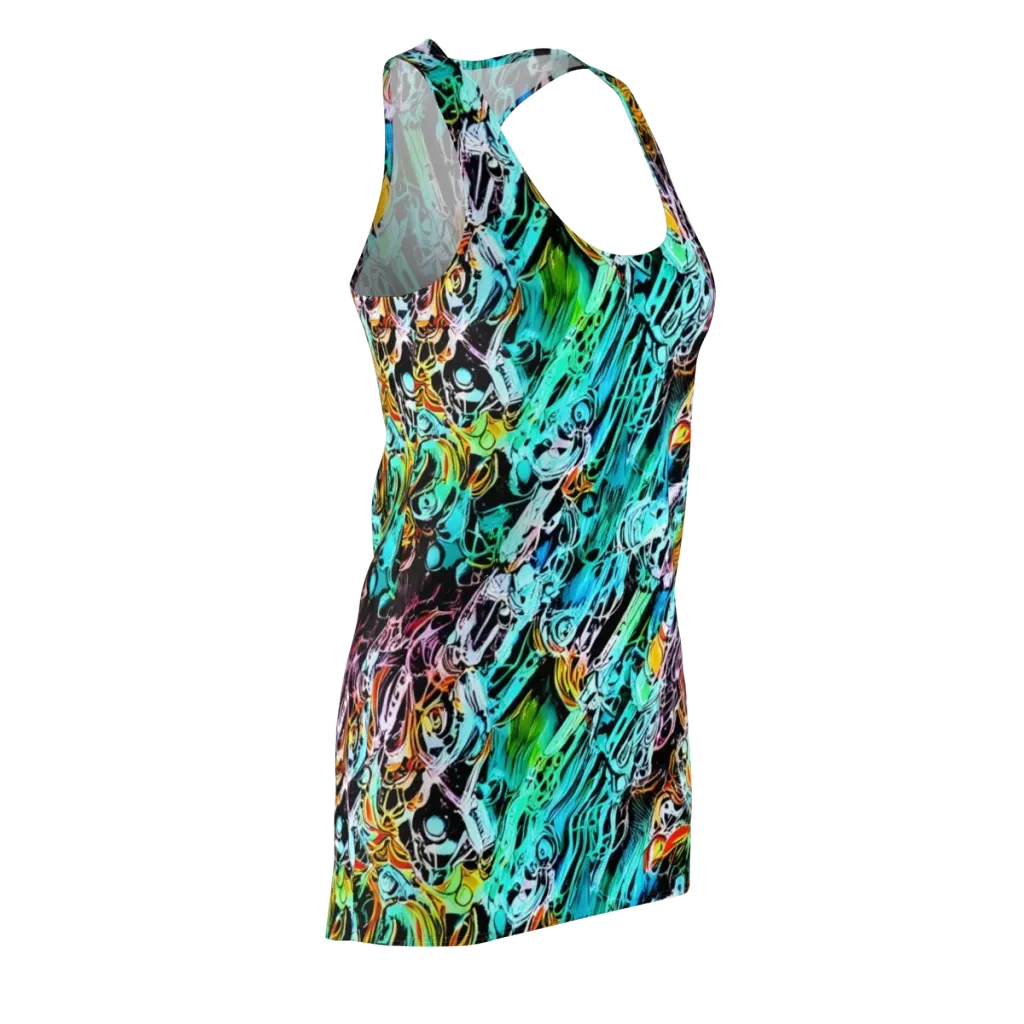 Color After Dark on Racerback Dress — Front Side