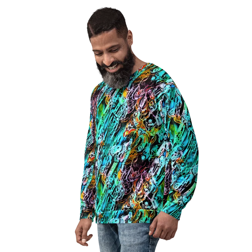 Color After Dark on Sweatshirt — Left Front