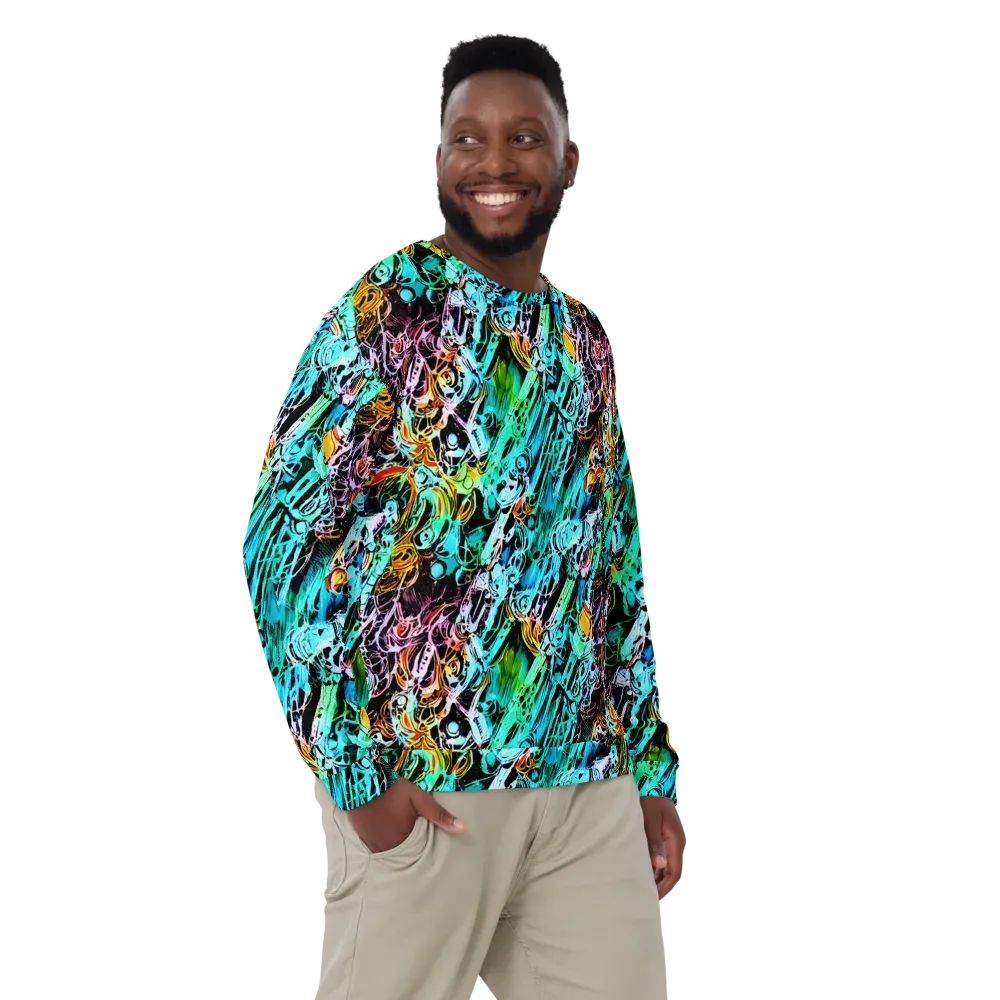 Color After Dark on Sweatshirt — Front