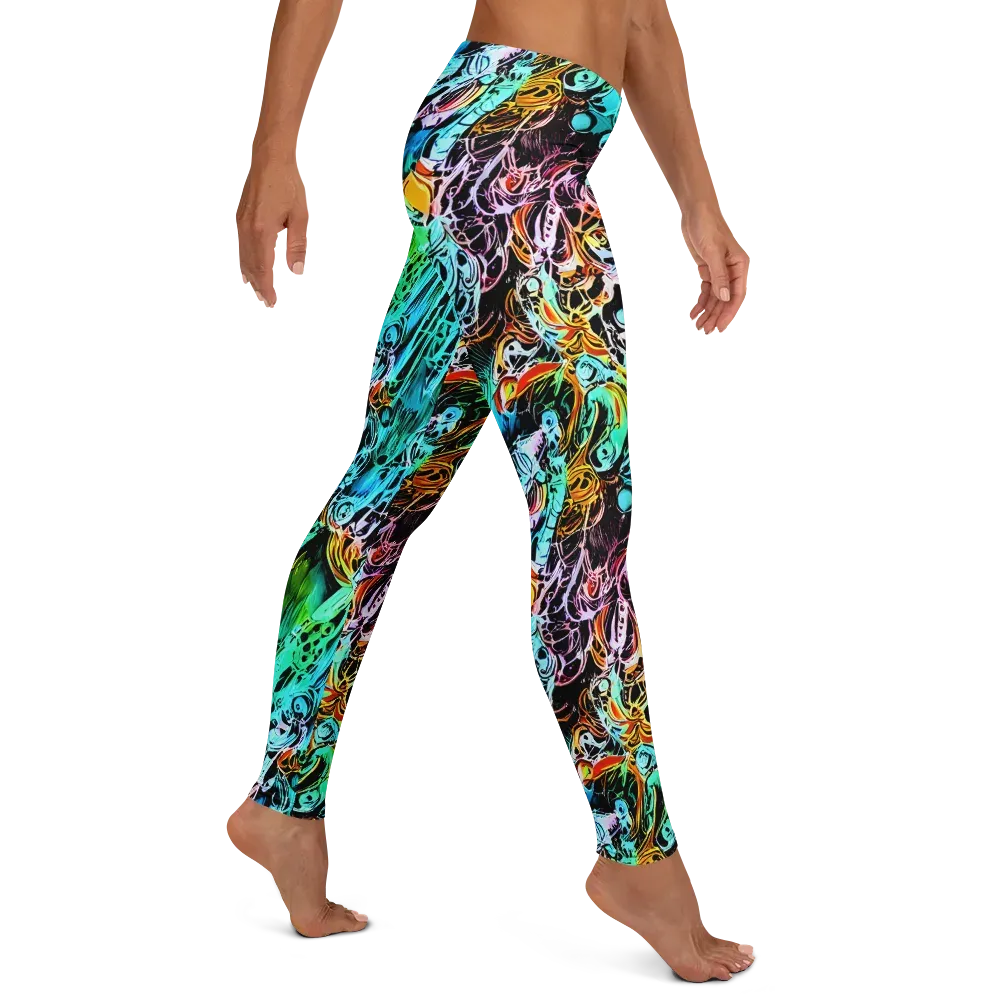 Color After Dark on Leggings — Right