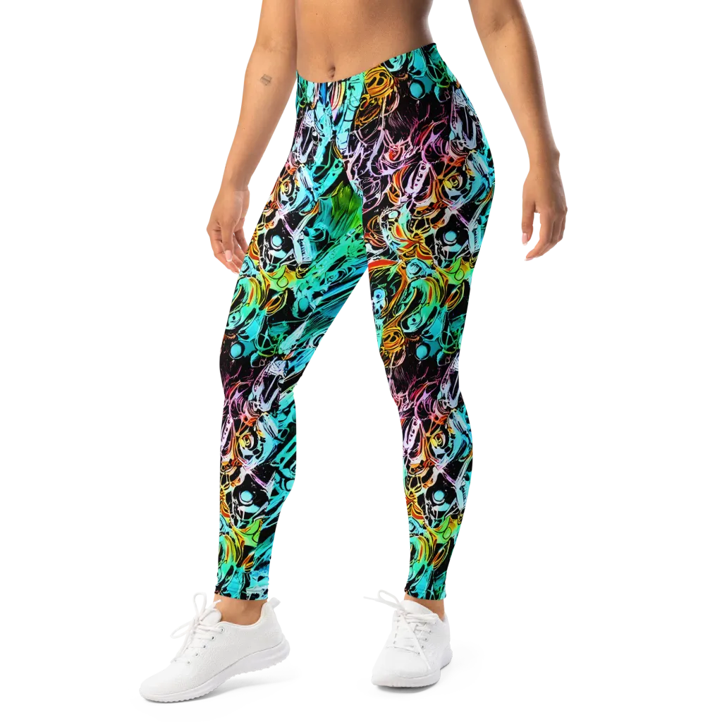 Color After Dark on Leggings — Left Front