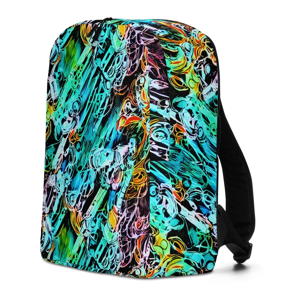 Color After Dark on Minimalist Backpack — Left