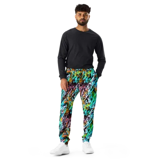 Color After Dark on a Men's Joggers