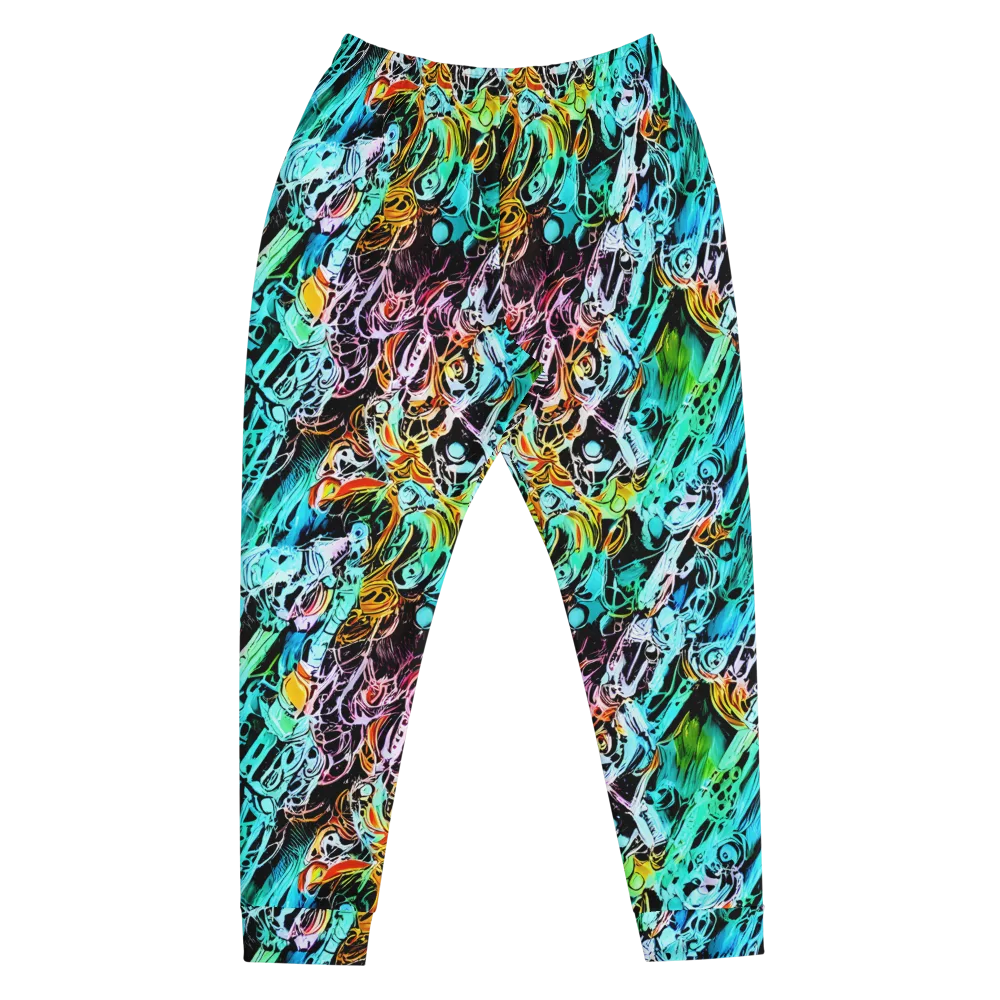 Color After Dark on Men's Joggers — Front
