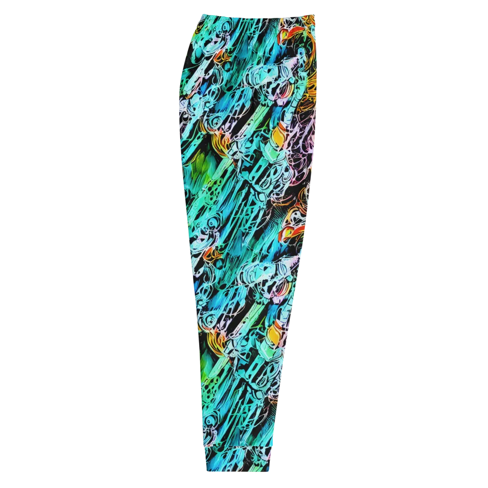 Color After Dark on Men's Joggers — Right
