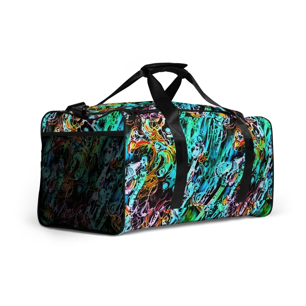 Color After Dark on Duffle Bag — Right Front