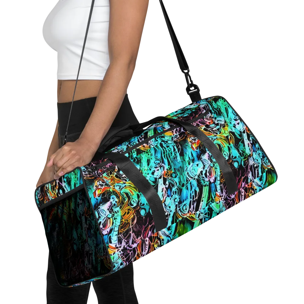 Color After Dark on Duffle Bag — Front