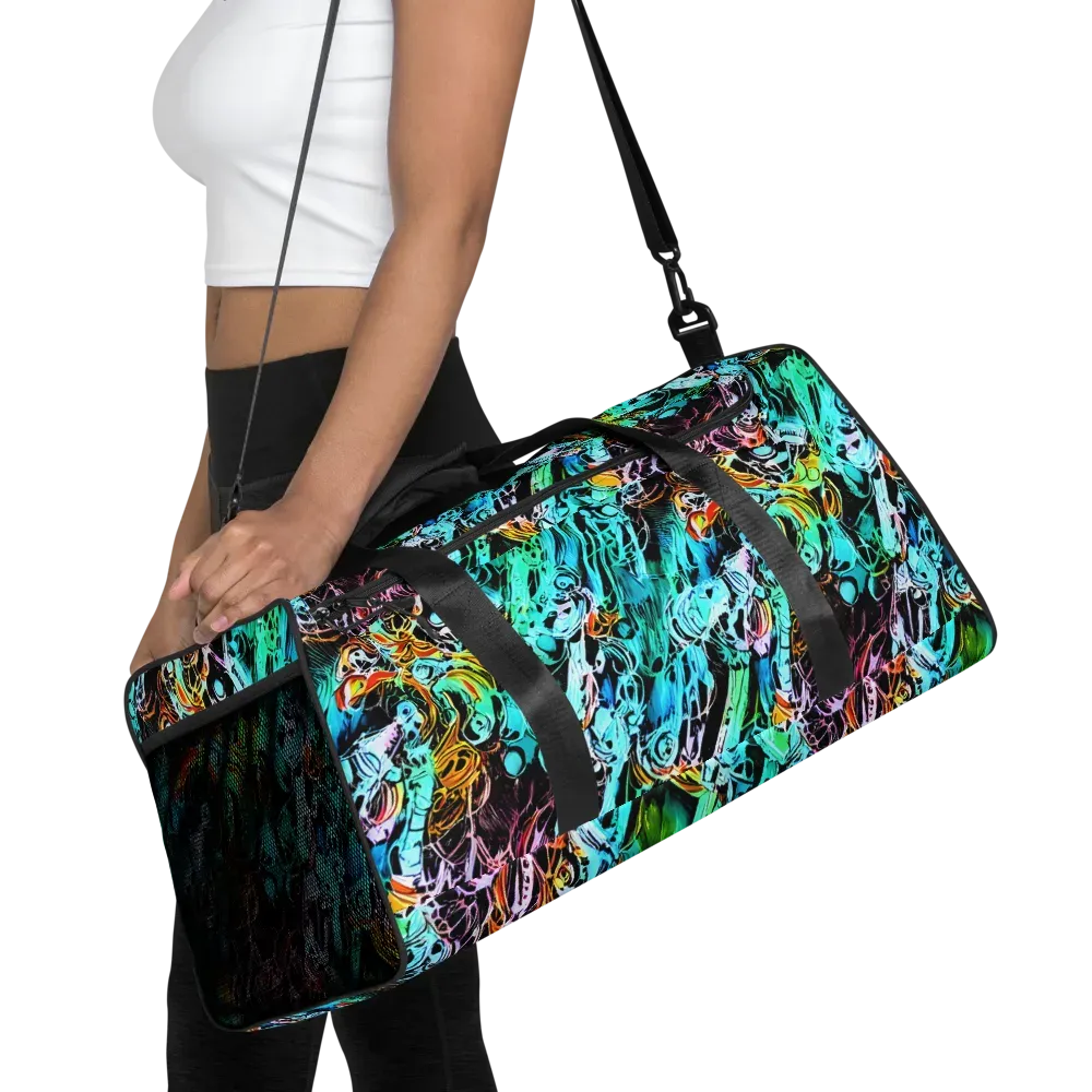 Color After Dark on Duffle Bag — Front