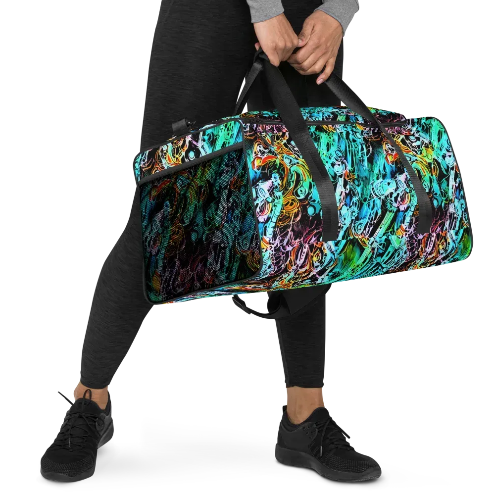 Color After Dark on Duffle Bag — Right Front
