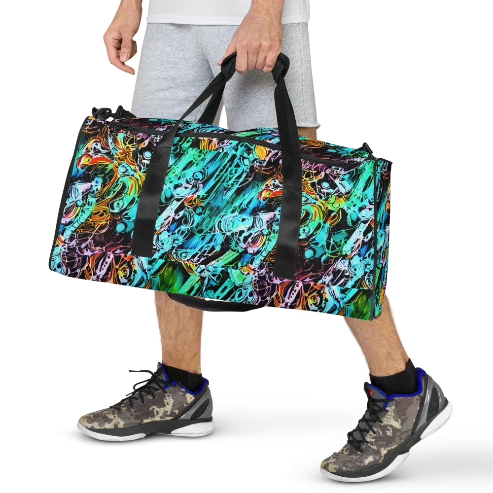 Color After Dark on Duffle Bag — Front