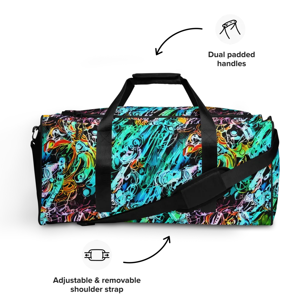 Color After Dark on Duffle Bag — Front