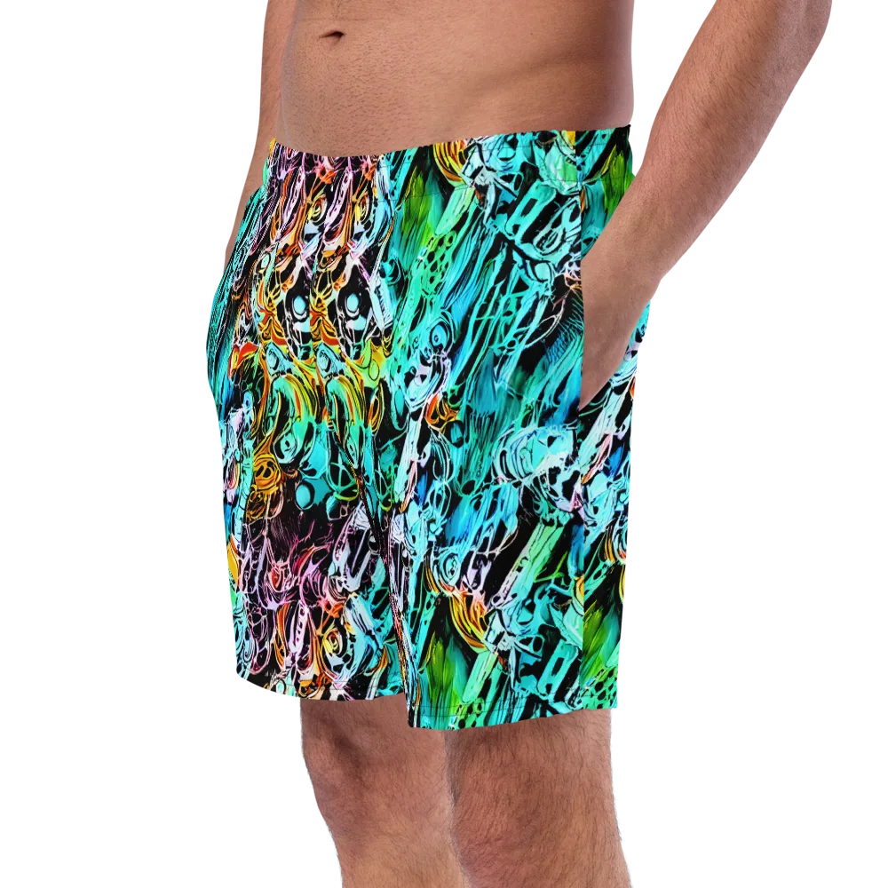 Color After Dark on Swim Trunks — Left Front