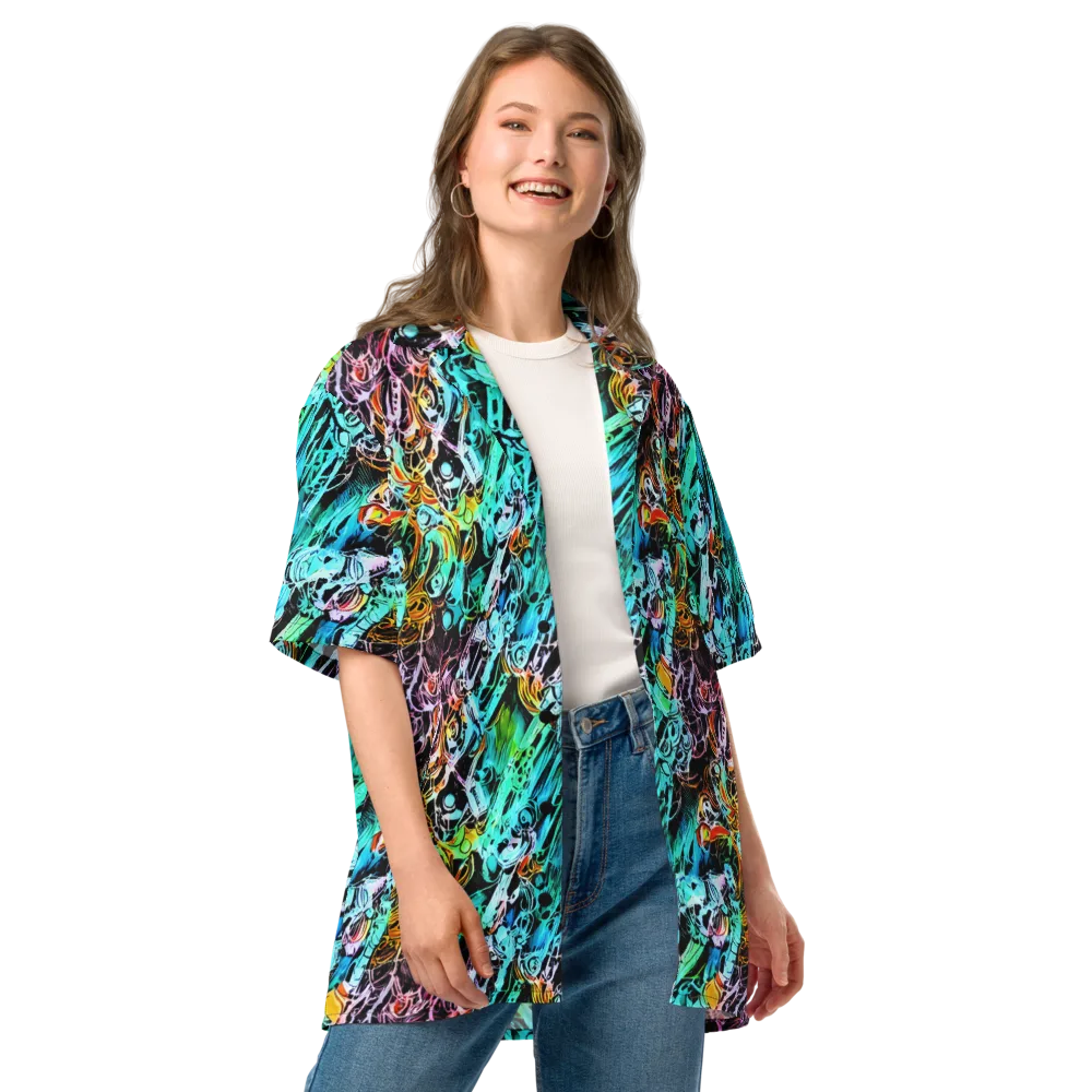 Color After Dark on Button Shirt — Front