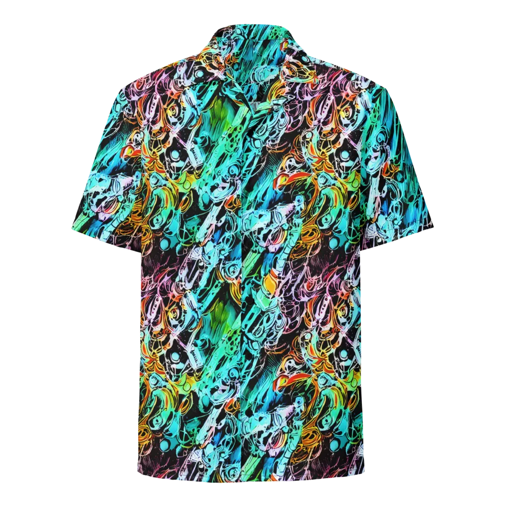 Color After Dark on Button Shirt — Front