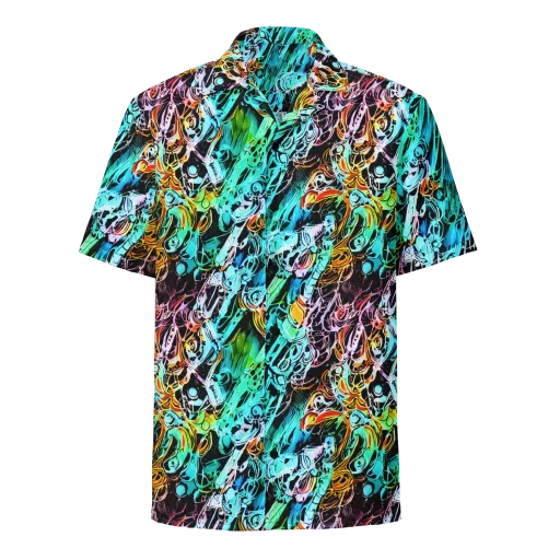 Color After Dark on a Button Shirt