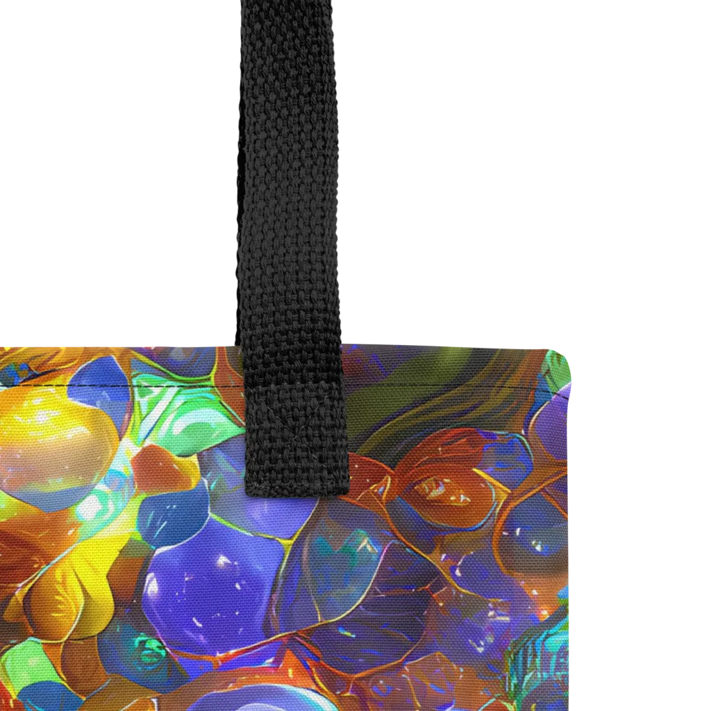 Prismatic Pebble Riot on Tote Bag — Product details