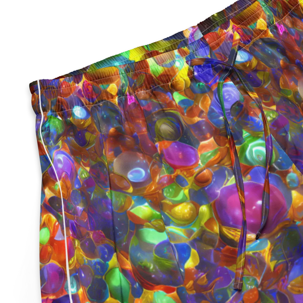 Prismatic Pebble Riot on Women's Pajama Shorts — Product details