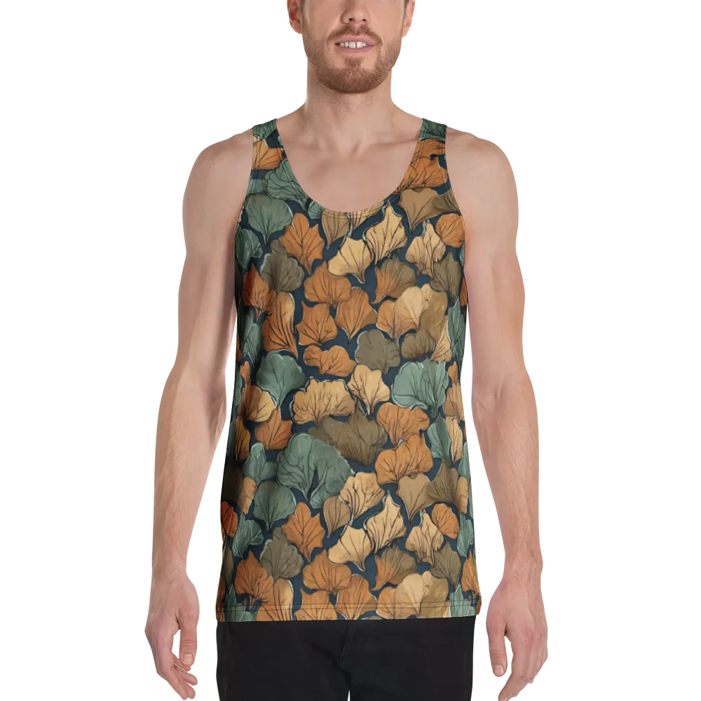 Midnight Foliage on Men's Tank Top — Front