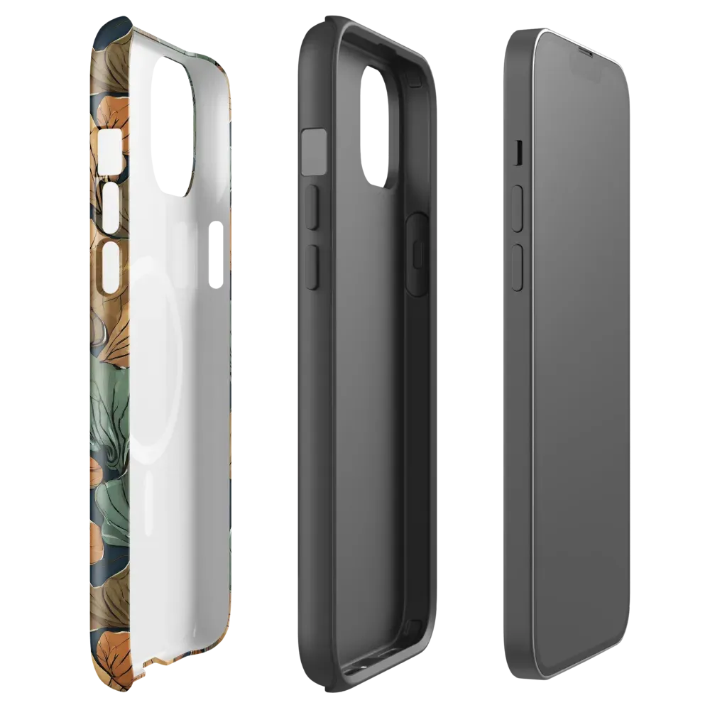 Midnight Foliage on MagSafe Tough Case for iPhone® — Front