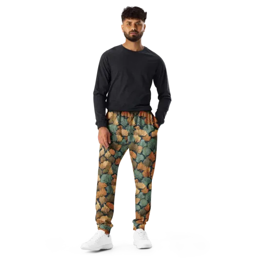 Midnight Foliage on a Men's Joggers